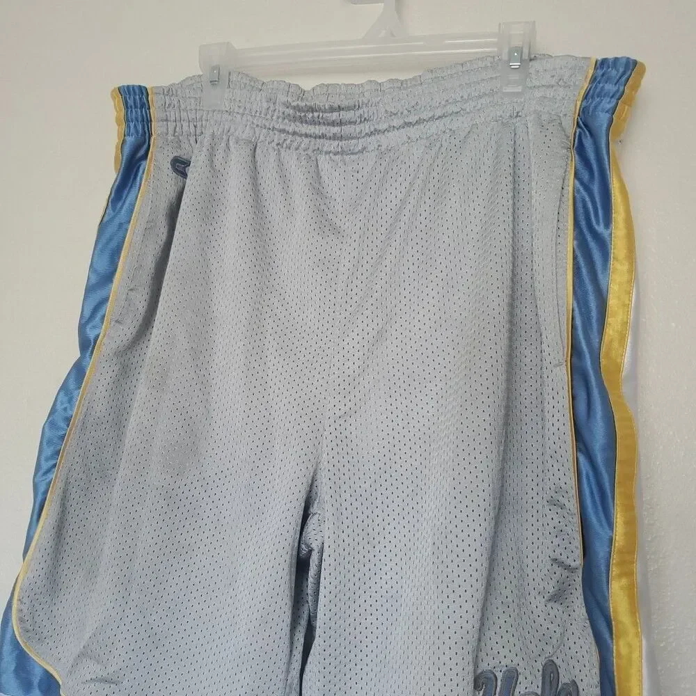 UCLA  Basketball Shorts Colosseum Athletics Men’s Size XL Gray UCLA Blue Yellow